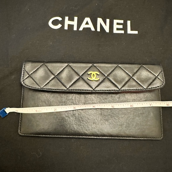 Chanel Lambskin Matelasse single Flap Chain ShoulderBag w/detachable mini wallet - Picture 12 of 15